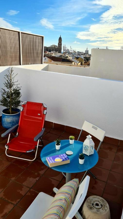 Apartamento Penthouse With Solarium In The Center Of Malaga-Atico Con Solarium En El Centro De Málaga Exterior foto